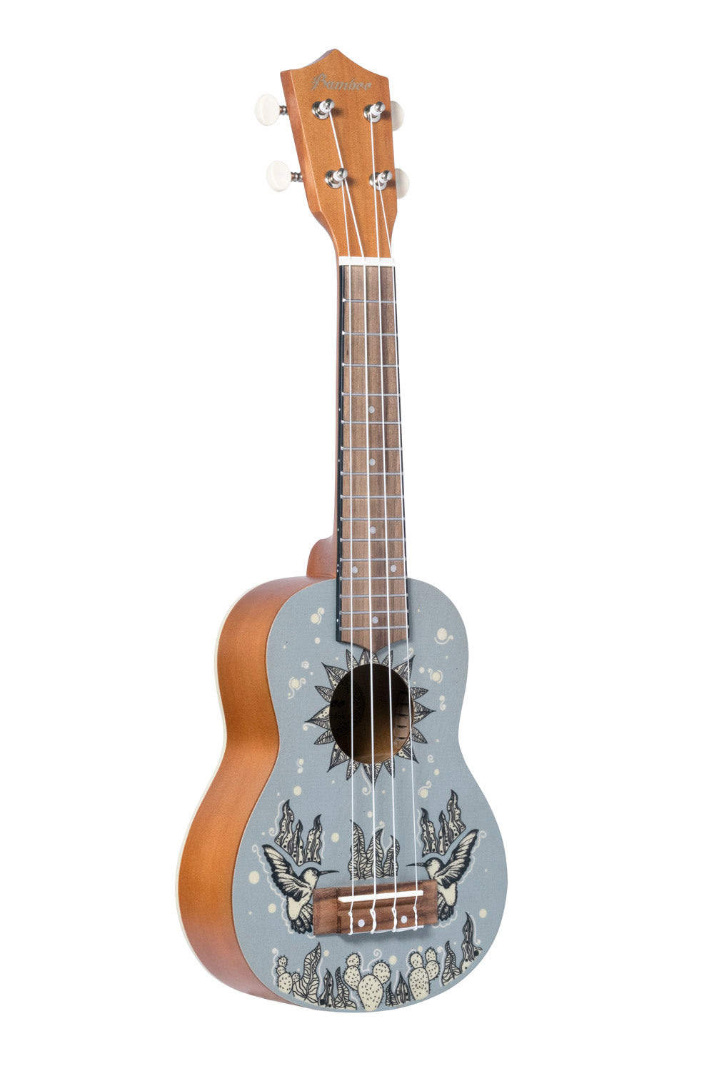 Bamboo Soprano Ukulele BU 21 Sky