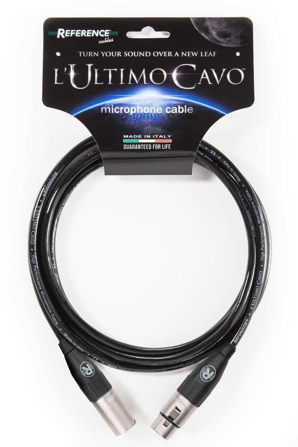 Reference  Cavo Microfonico Bilanciato Xlr M / Xlr F Amphenol  Nero - 3M