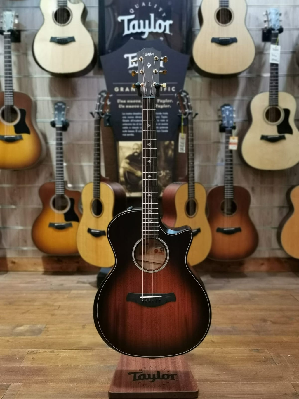 Taylor 324Ce Builder'S Edition Chitarra Acustica Elettrificata