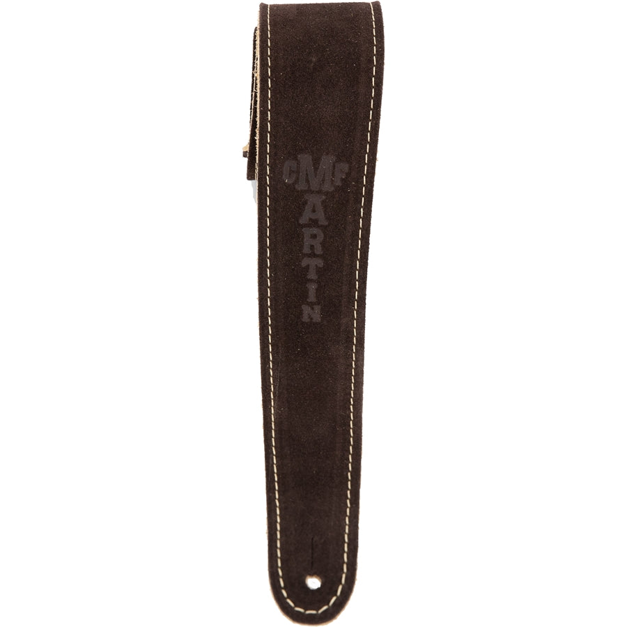 Martin & Co. 18A0017 Suede Leather Strap, Black