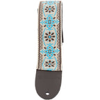 Martin & Co. 18A0084 Retro Woven Guitar Strap, Vintage Blue