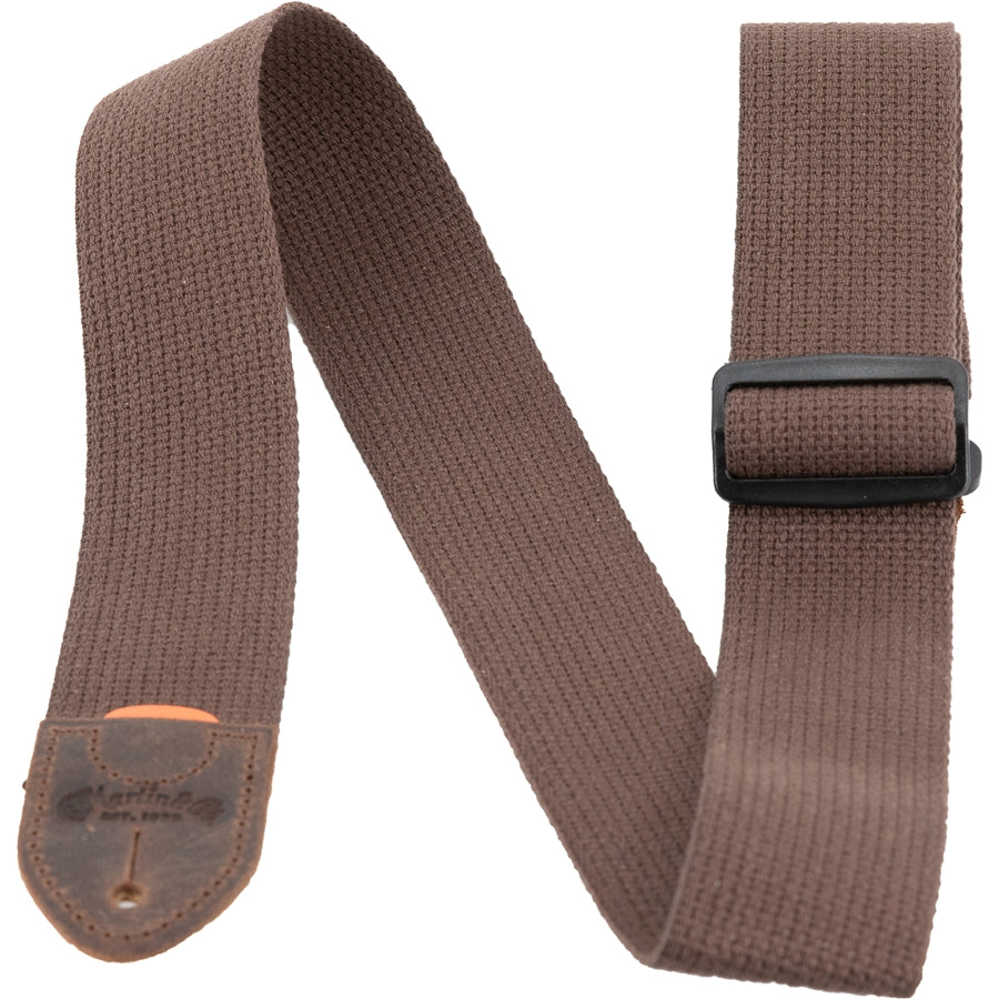 Martin & Co. 18A0105 Tracolla Cotton Weave, Brown, con Pick Holder