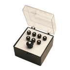 Martin & Co. 18APP21 Set Pin Black, White Inlay