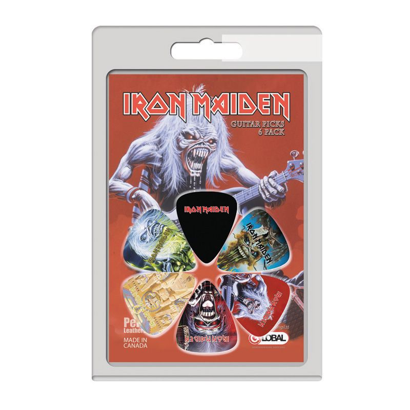 Perri'S Lp12-Inm2 Plettri Iron Maiden Confezione 6