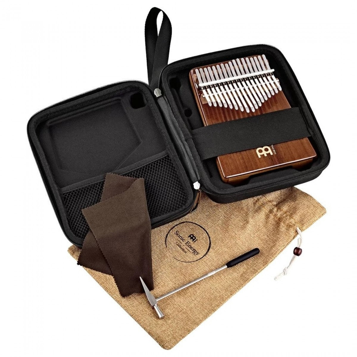 Sonic Energy Kalimba Kl1705h in C Major 17 Notes Wah Wah