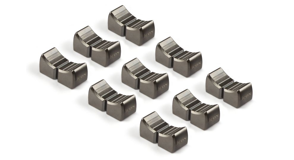 Icon Metal Fader Cap (Set of 9) - set 9 fader per Platform M+ e X+