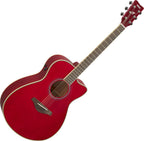 Yamaha FSCTAVT TransAcoustic FS Cutaway Ruby Red Chitarra Acustica Elettrificata