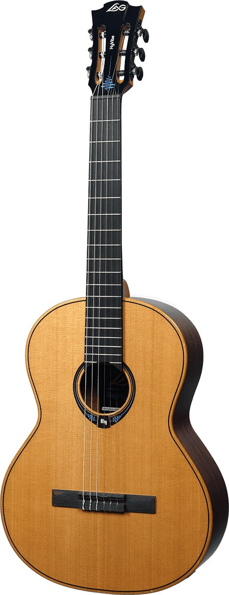Lag CHV15E Chitarra Classica Elettrificata Natural con Gigbag