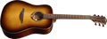 Lag T118DBRS Brown Shadow Chitarra Acustica