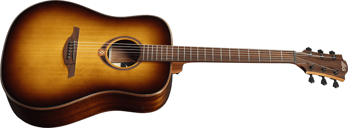Lag T118DBRS Brown Shadow Chitarra Acustica