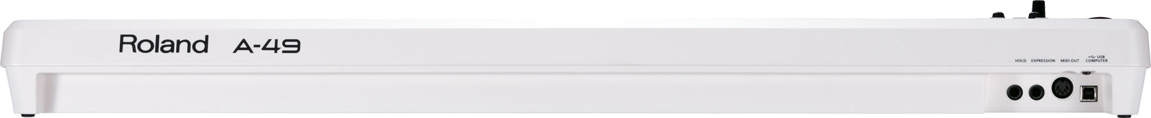 Roland A-49 White 49-Key USB MIDI Keyboard