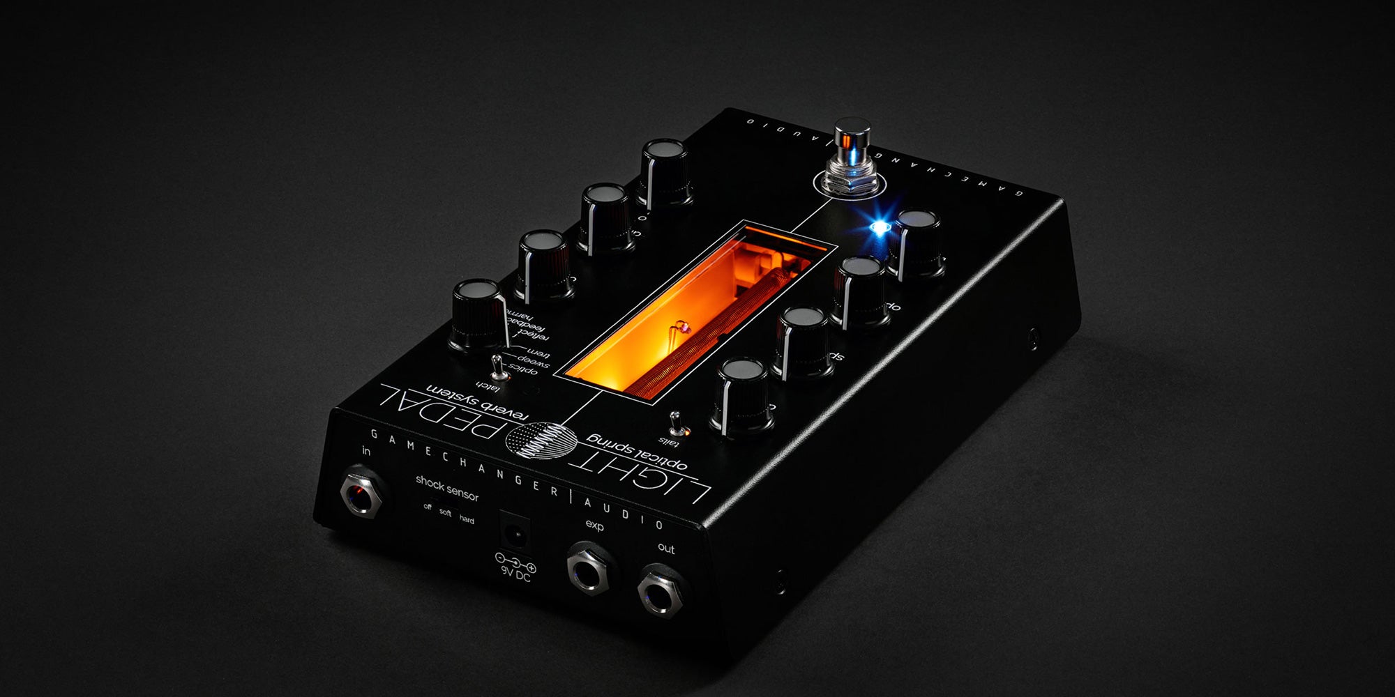 Gamechanger Light Pedal Effetto Riverbero a Molla a Sensori Ottici