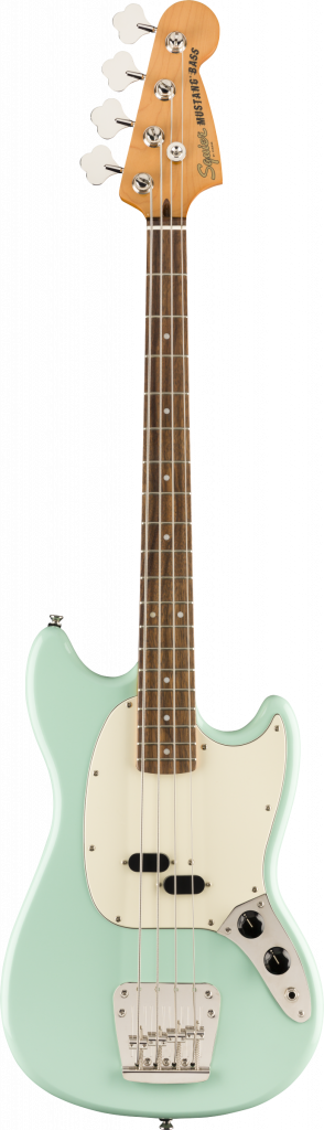 Squier Classic Vibe 60 Mustang Bass Surf Green