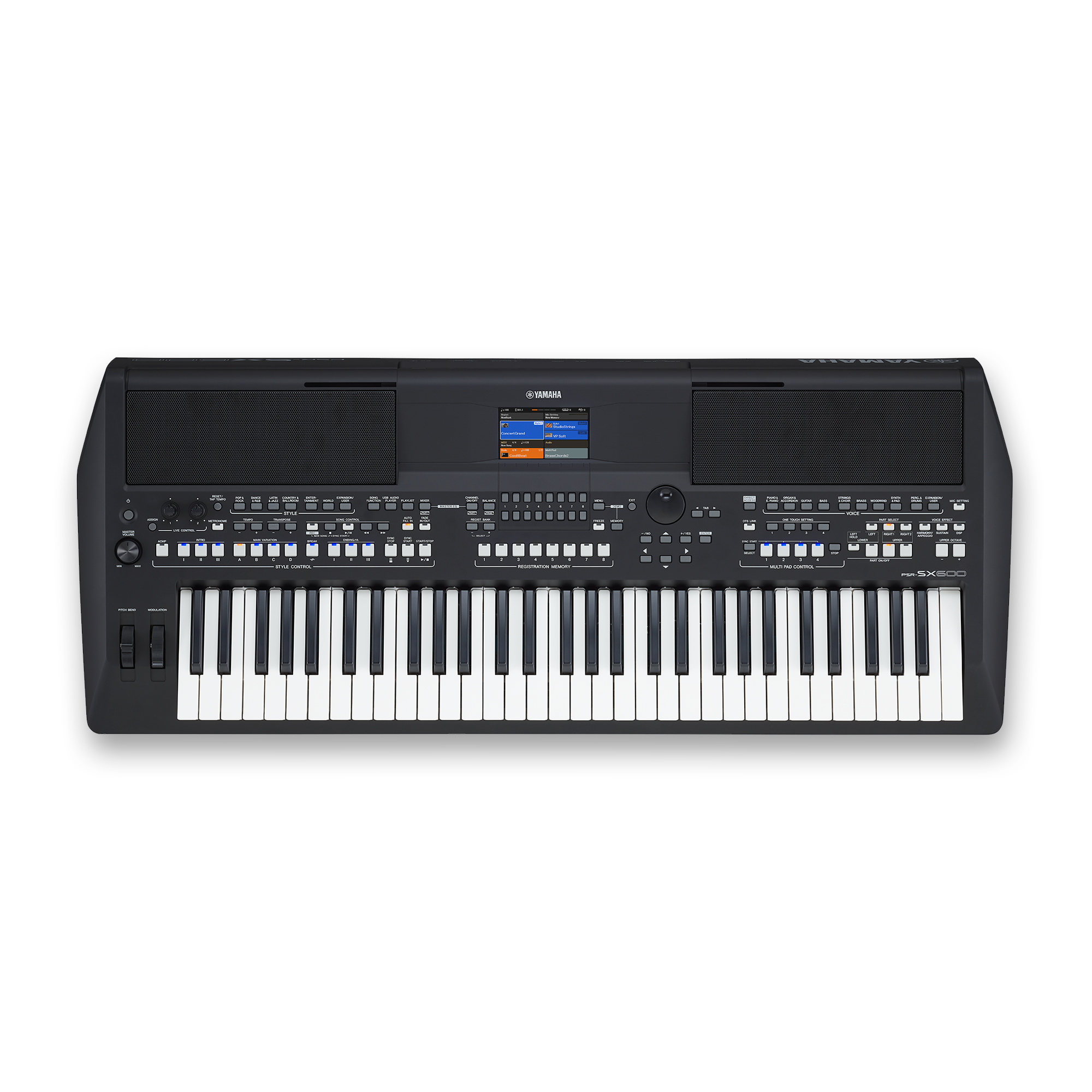 Yamaha Psr Sx600 Workstation Black