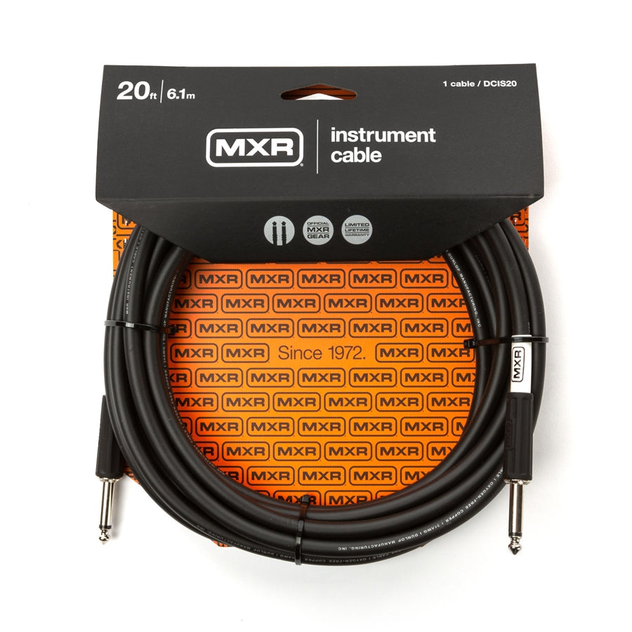 Mxr DCIS20 Standard Instrument Cable, 6 Meters