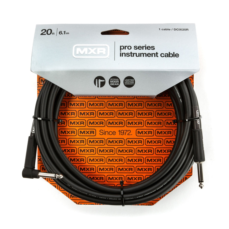 Mxr DCIX20R Cavo strumento Pro series, 6 Metri angolato