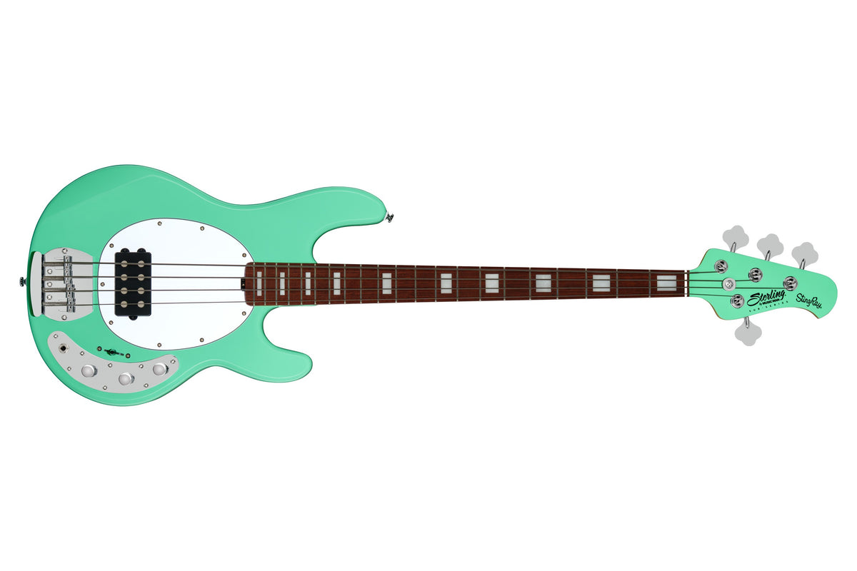 Sterling by MusicMan StingRay Plus RAY4X Seafoam Green