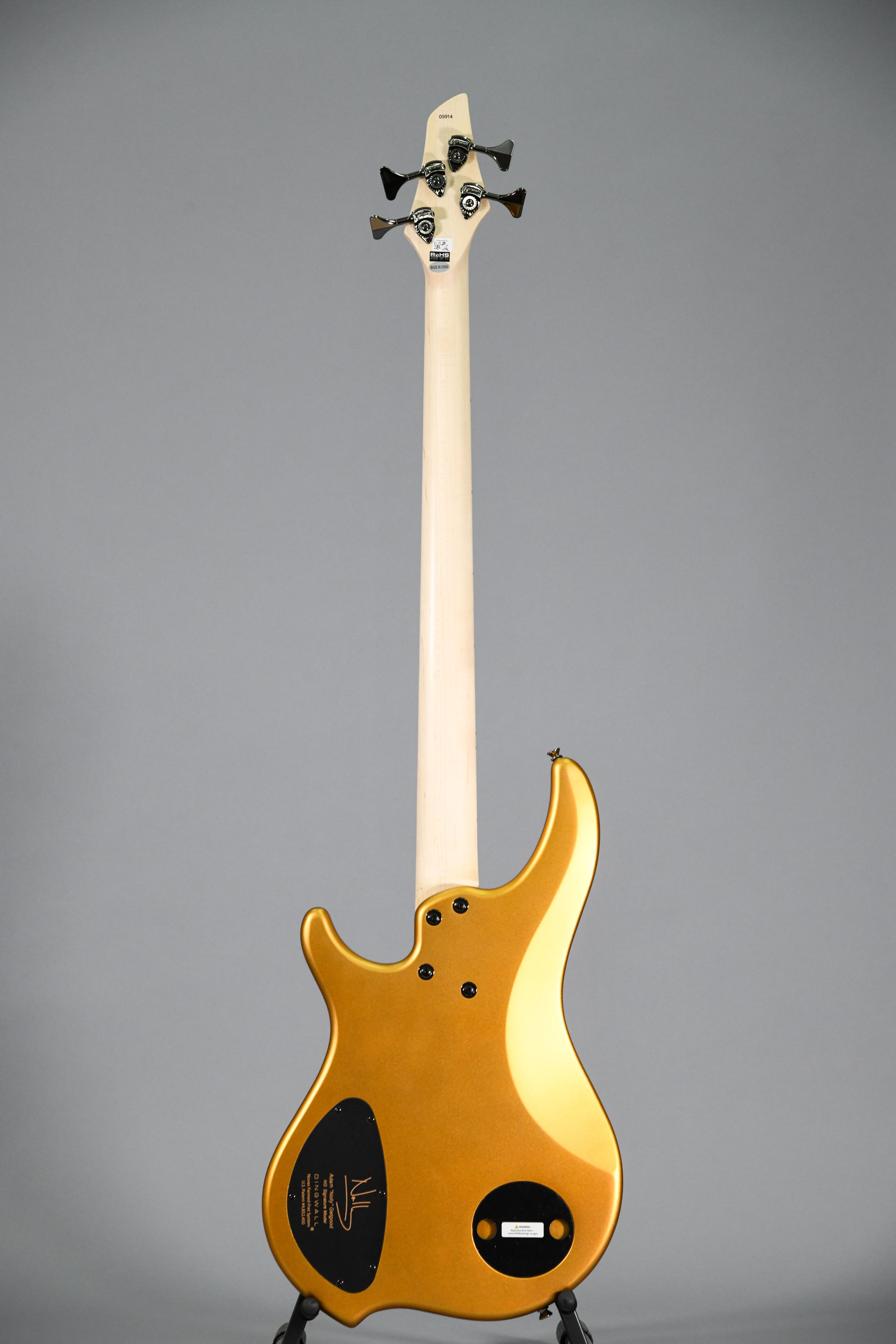 Dingwall NG3 Nolly Signature 4 Corde Gold Matte