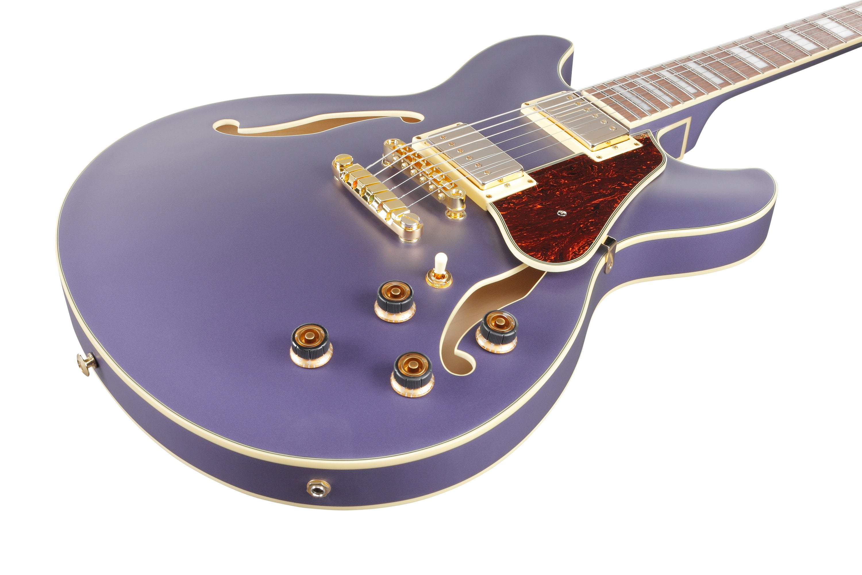 Ibanez AS73G Metallic Purple Flat