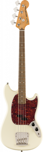 Squier Classic Vibe 60 Mustang Olympic White Basso Elettrico Short Scale