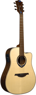 Lag Thv20Dce Chitarra Acustica Natural con Hyvibe System