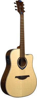 Lag Thv20Dce Chitarra Acustica Natural con Hyvibe System
