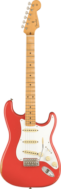 Fender Vintera Road Worn 50S Stratocaster Fiesta Red