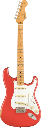 Fender Vintera Road Worn 50S Stratocaster Fiesta Red