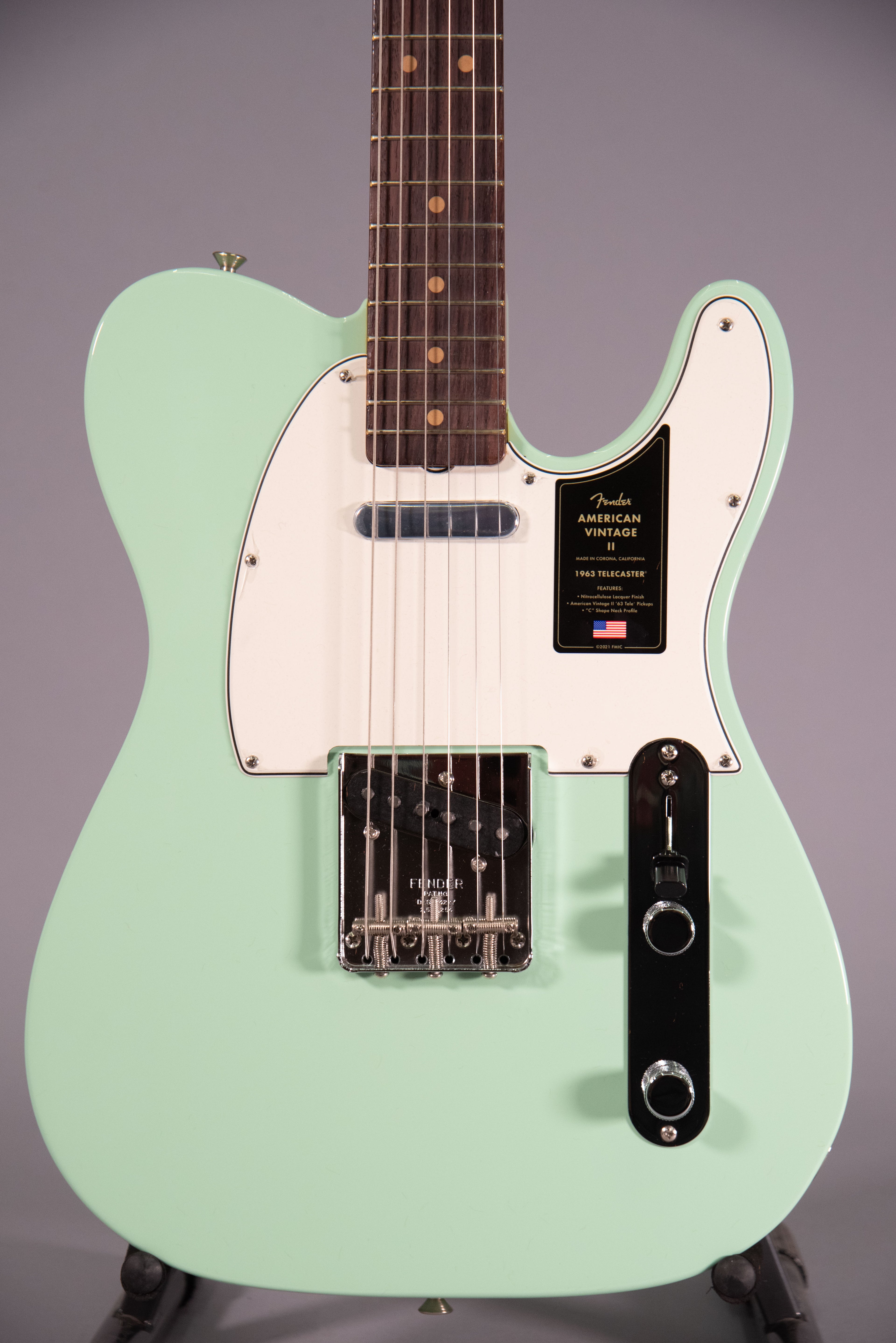 Fender American Vintage II 1963 Telecaster Surf Green