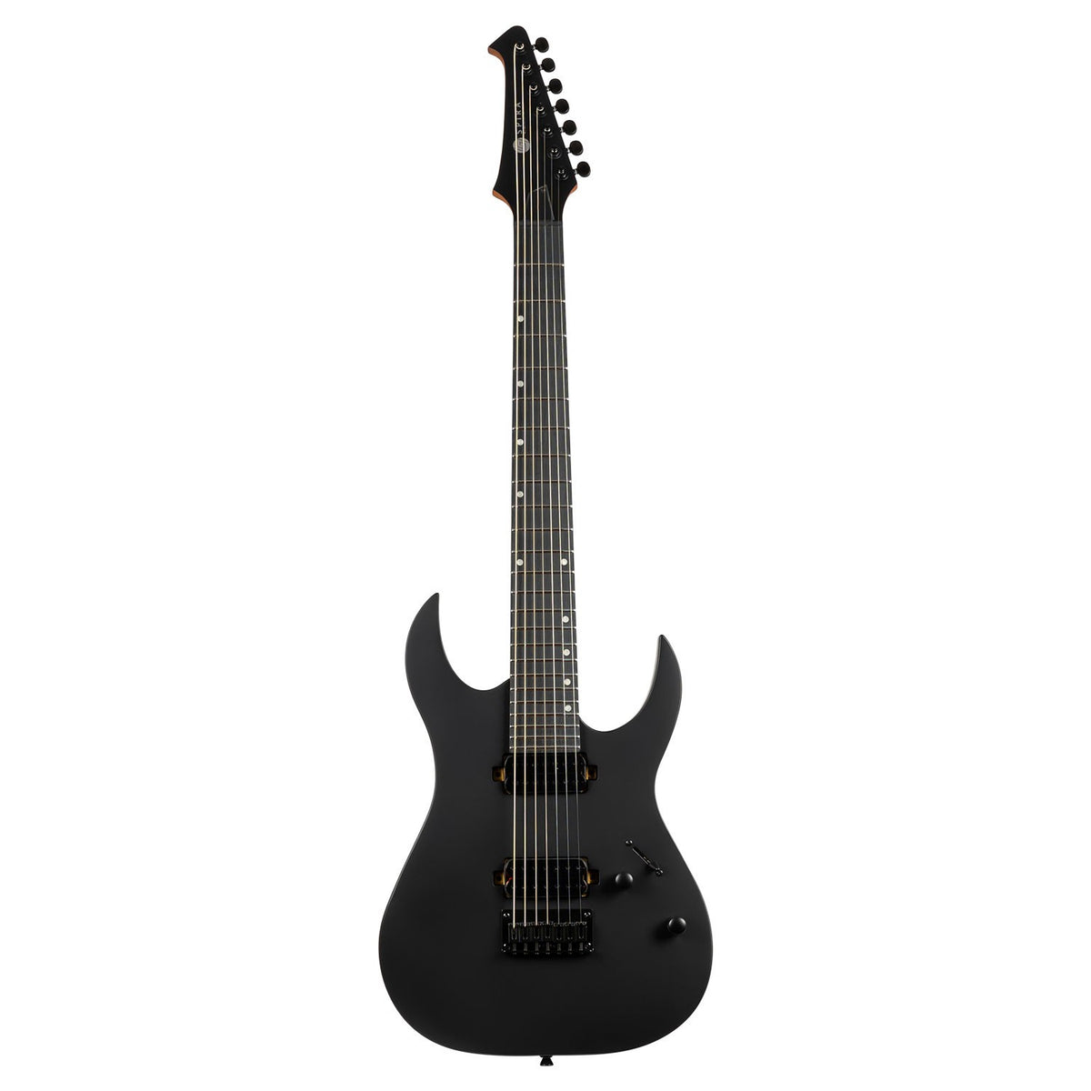 Spira Guitars S-407 MBK Chitarra elettrica 7 ponte fisso