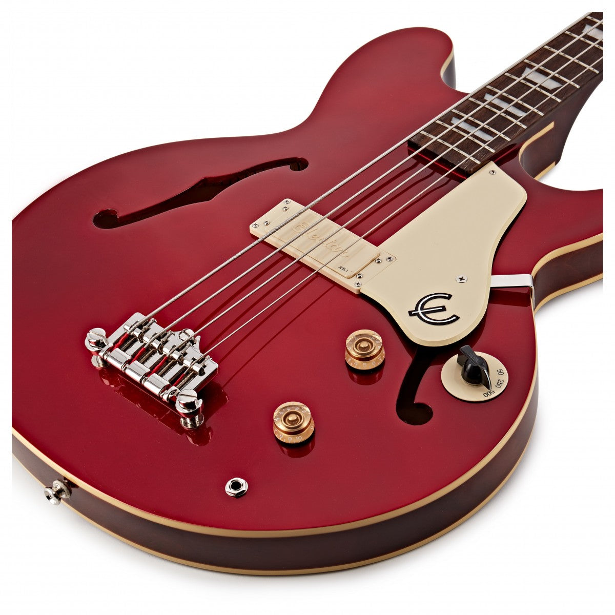 Epiphone Jack Casady Bass Sparkling Burgundy Basso Semiacustico