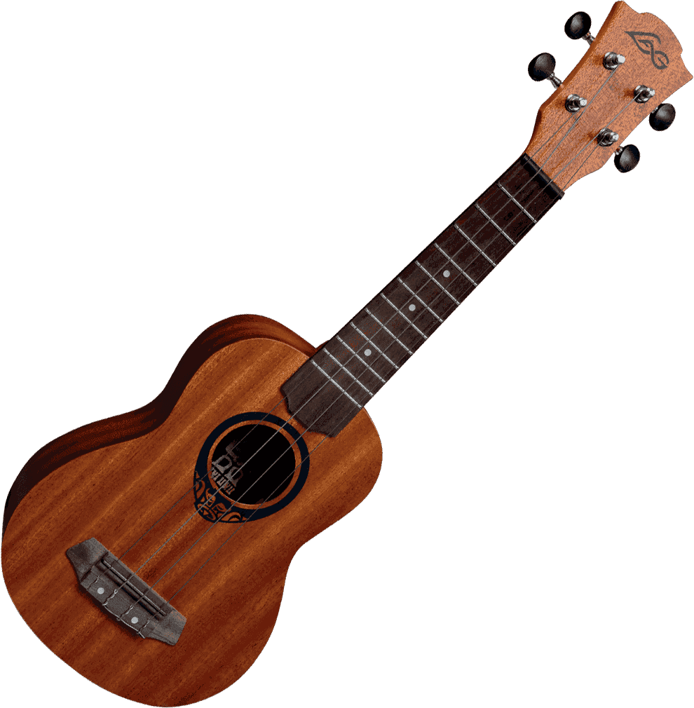 Lag Tku8s Ukulele Soprano Natural con Gigbag