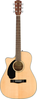Fender Cc-60Sce Natural Left Hand Chitarra Acustica Elettrificata Mancina