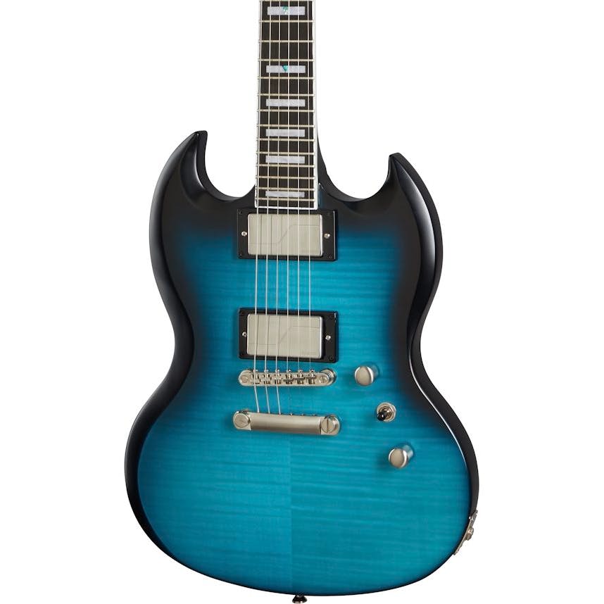 Epiphone Sg Prophecy Blue Tiger Aged Gloss