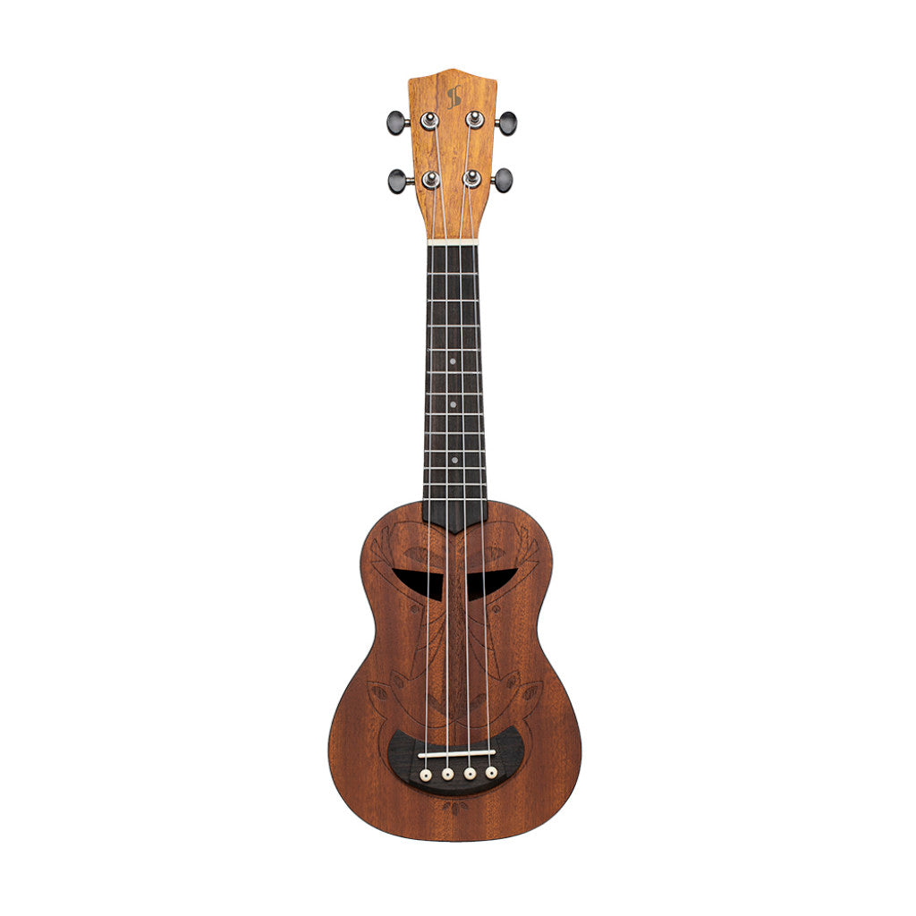 Stagg Ukulele Soprano Ah Natural Satinata con Borsa