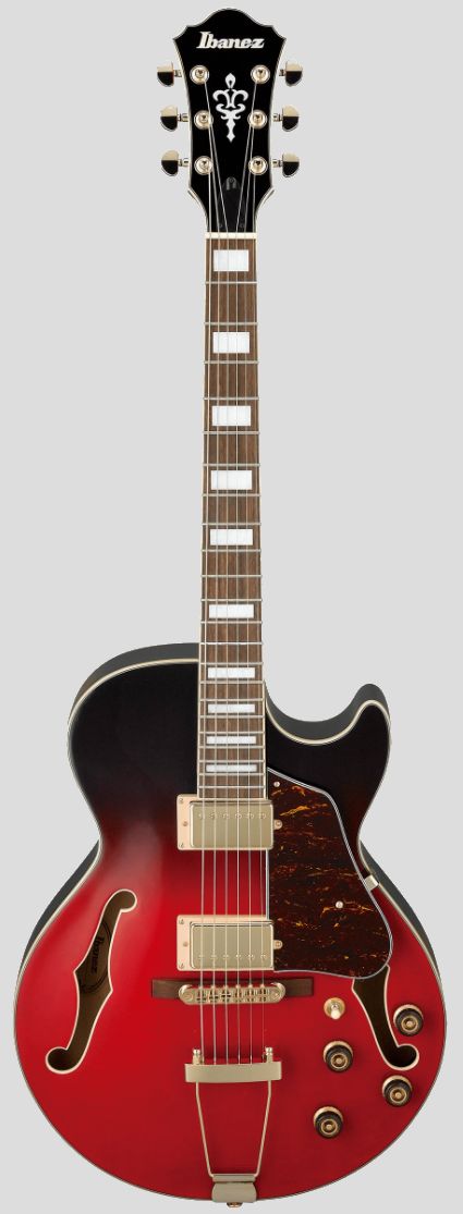 Ibanez Ag75Gscg Scarlet Gradation Chitarra Semiacustica