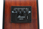 Ibanez AAD50CE Acustica Transparent Charcoal Burst Low Gloss Cutaway Elettrifica