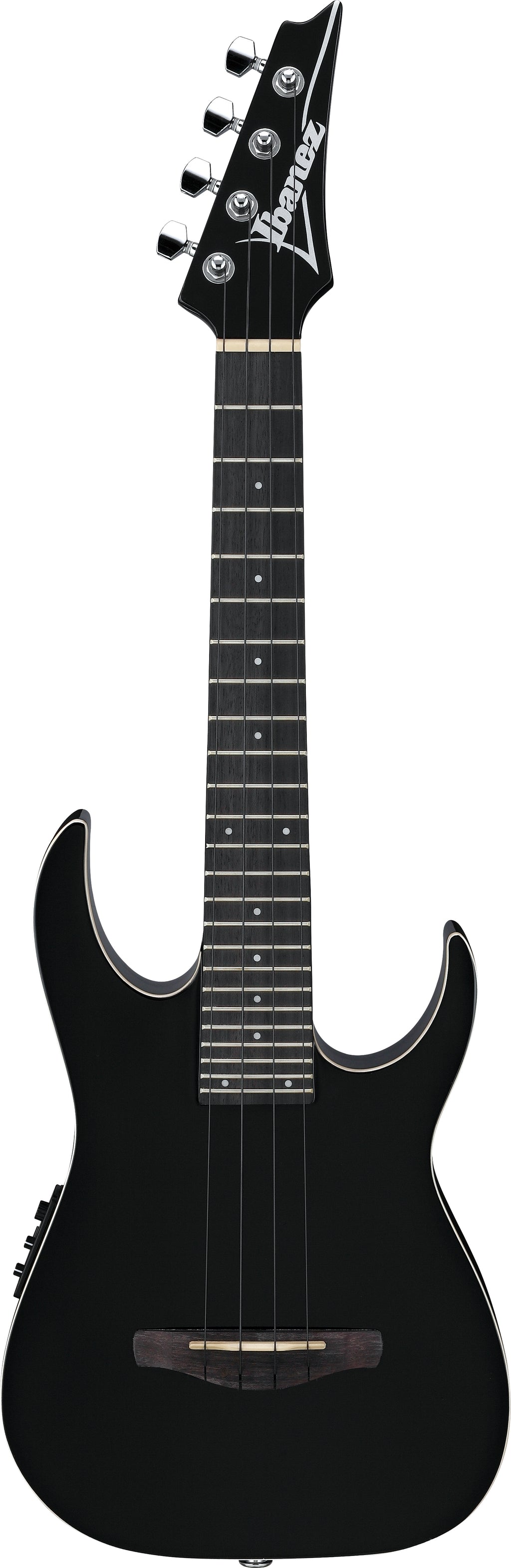 Ibanez URGT100 Ukulele Tenore Elettrificato Black High Gloss