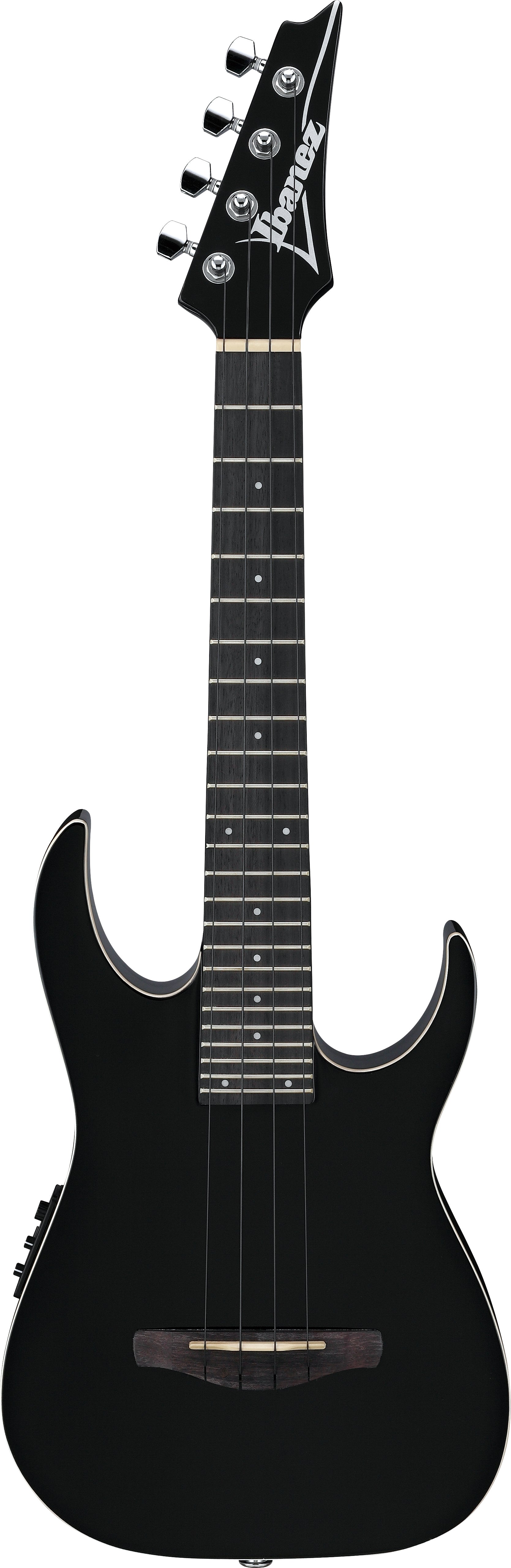 Ibanez URGT100 Ukulele Tenore Elettrificato Black High Gloss