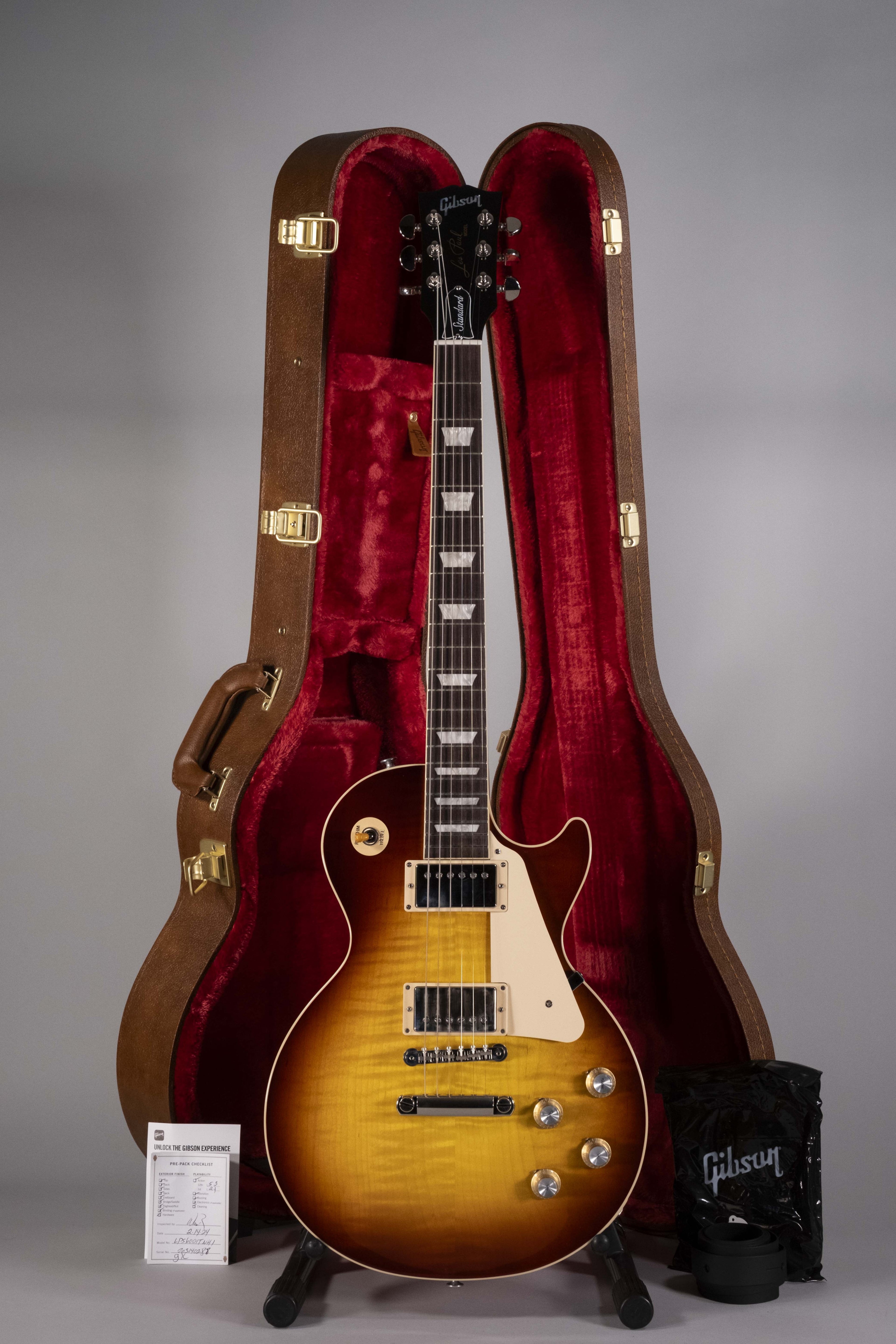 Gibson Les Paul Standard 60 Iced Tea Chitarra Elettrica