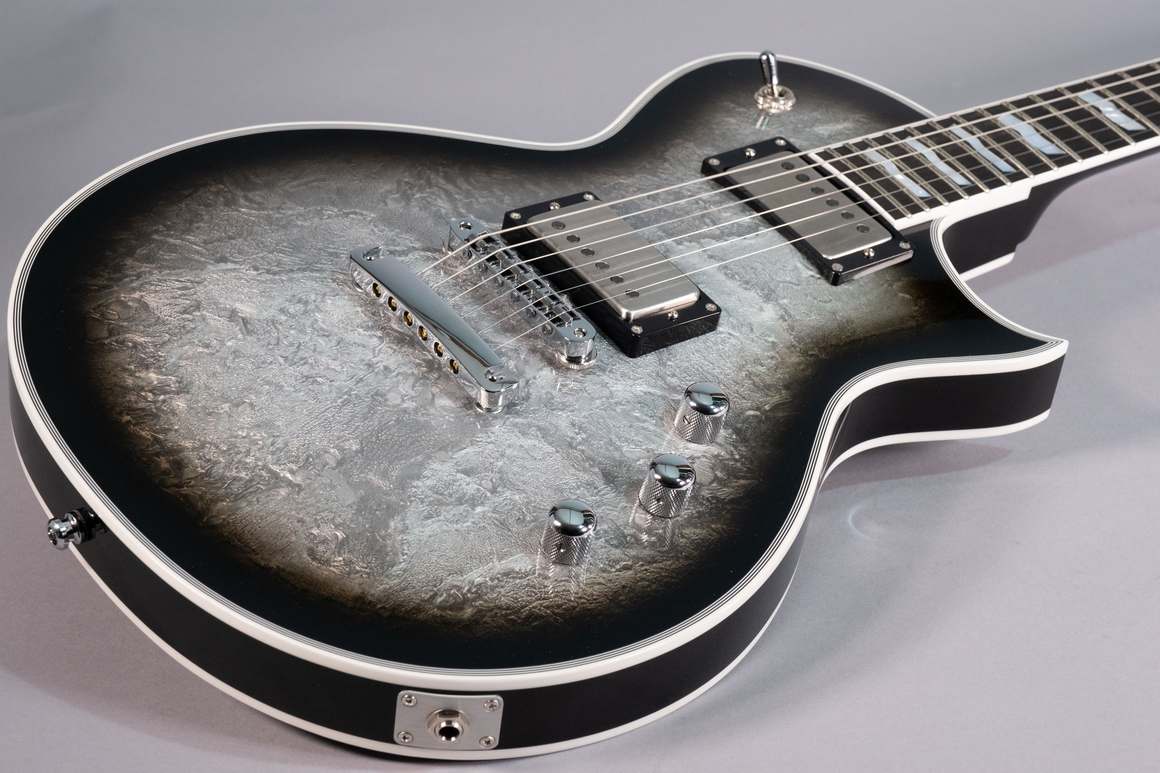 Esp ECLIPSE Custom Silver Liquid Metal Burst con Astuccio
