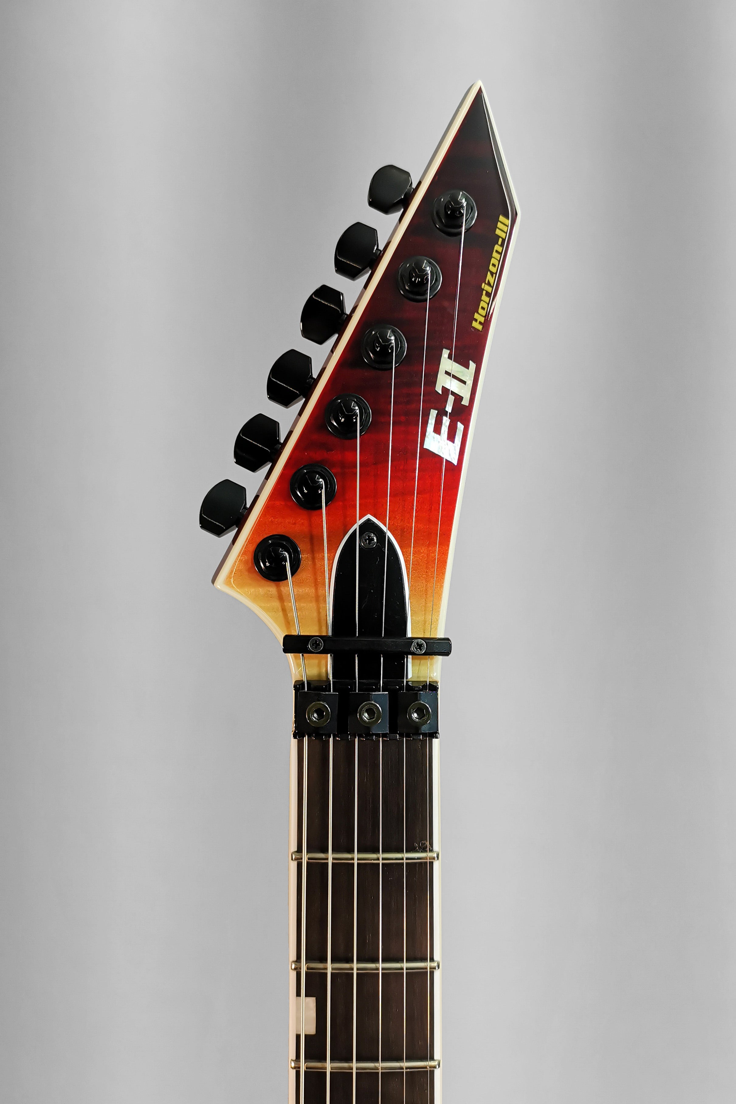 ESP E-II Horizon III Floyd Rose Black Cherry Fade with Case
