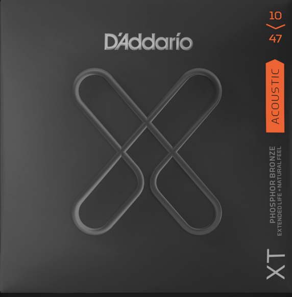 D'Addario XT 10-47 Phosphor Bronze Acoustic Guitar Strings
