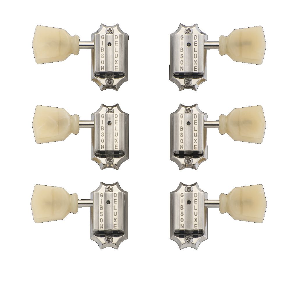 Gibson Deluxe Yellow Key Tuner Set Machine Heads
