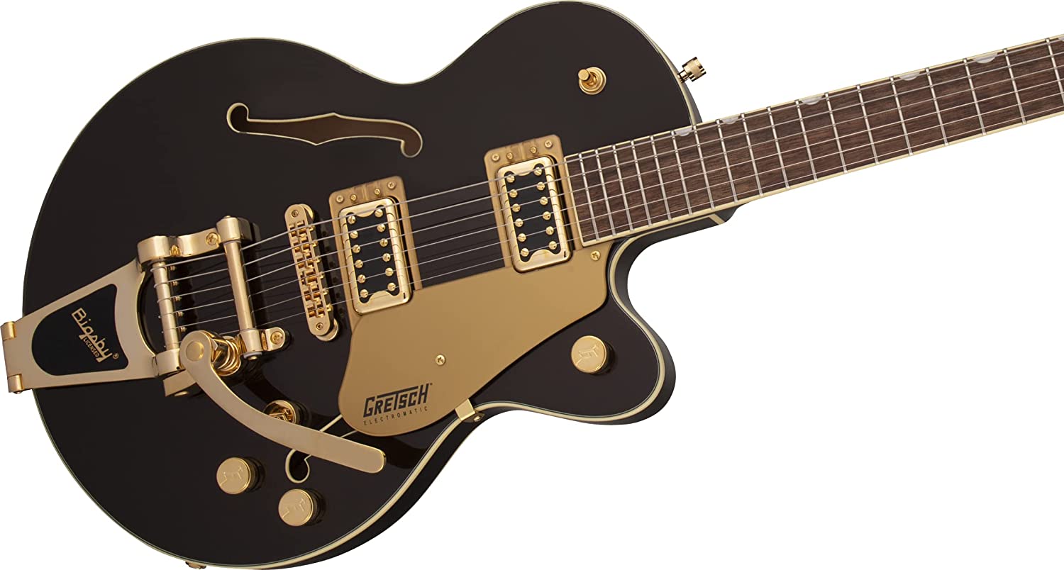 Gretsch G5655Tg Electromatic Single-Cut With Bigsby Black Gold