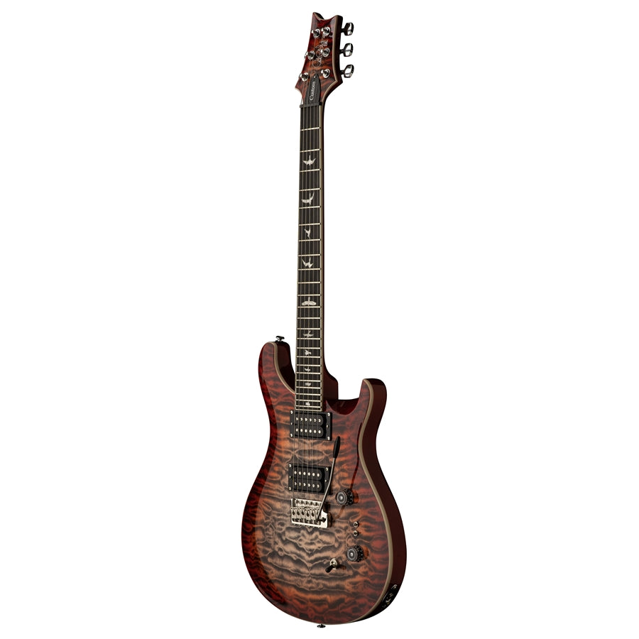 Prs SE Custom 24-08 Quilt Charcoal Cherry Burst 2025