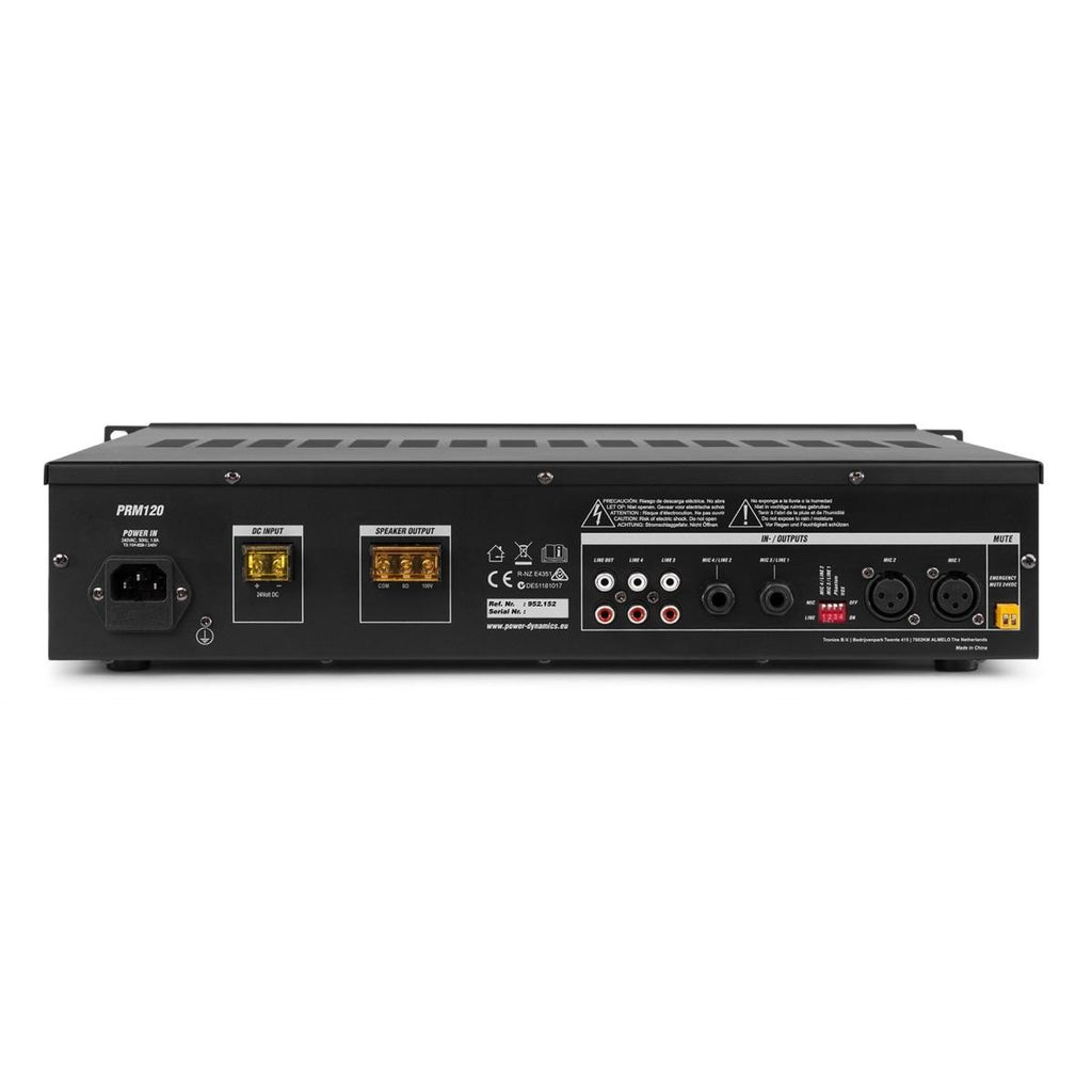 PRMC120 100V CD Mixer-Ampl. 120W BT