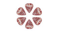 Taylor Picks Thermex, 351-1.50 mm Ruby Swirl Ultra 6 Pack