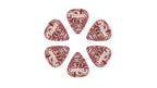 Taylor Picks Thermex, 351-1.50 mm Ruby Swirl Ultra 6 Pack