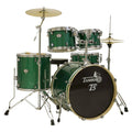 Tamburo Batteria T5 Green Sparkle con Piatti e Loro Supporti e Sgabello